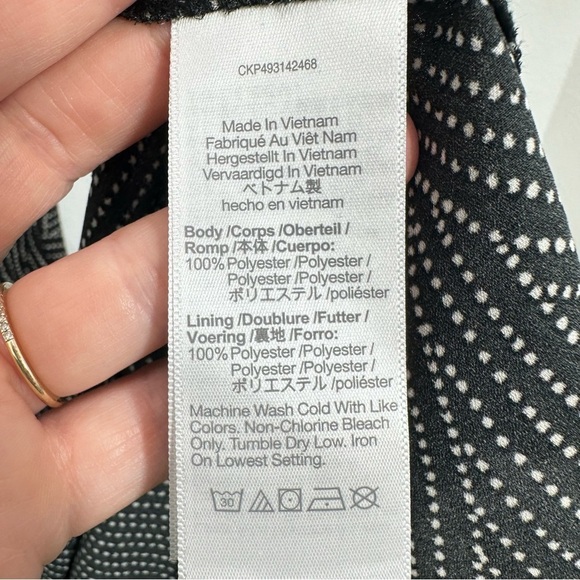 Madewell Tie-Waist Midi Dress in Dot Blouson Shirt Dress Button Down Casual Fall - Picture 9 of 12